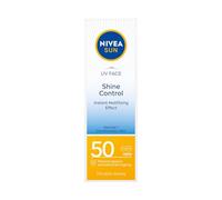 Nivea Crema de control de brillo facial con protección solar UV para aspecto mate SPF50, 50 ml