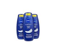 Nivea Crema de gel de ducha, crema Care, 3 Pack (3 x 500 ml)
