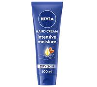 NIVEA Crema de manos hidratante intensiva (100 ml), crema nutritiva de manos con aceite de almendras y manteca de karité, loción de manos hidratante intensiva diaria para manos secas