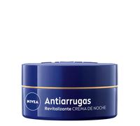 NIVEA Crema de Noche Antiarrugas Revitalizante 55+ - Hidratante - Con Aceite de Aguacate, Calcio, Pantenol - Reduce Arrugas, Líneas de Expresión - Estimula Renovación de la Piel - Piel Madura - 50 ml