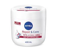 NIVEA Crema de urea Repair & Care (400 ml), crema hidratante profundamente hidratante, hidrata la piel seca con urea y glicerina para 72 horas, ideal para cuerpo, manos y cara