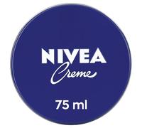 NIVEA Crema de cuidado universal, crema hidratante clásica para todos los tipos de piel, cuidado de la piel rico con Eucerit relacionado con la piel (75 ml)