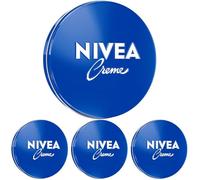 NIVEA Crema hidratante clásica para todo tipo de pieles, con Eucerit (75 ml) (Paquete de 4)