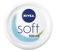NIVEA Crema hidratante suave y refrescante (100 ml), crema ligera con vitamina E y aceite de jojoba 100% natural, crema para la piel de absorción rápida para una piel notablemente relajada
