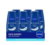 NIVEA Creme Care Gel de Ducha 650ml - Pack ahorro de 6 unidades (total 3,9 litros)