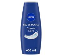 NIVEA Creme Care - Gel de Ducha Hidratante - Sensación de Piel Sana, Suave y Cuidada - Con Vitamina C, E, Aceites Naturales y pH Neutro - Con la Fragancia de NIVEA Creme - Todo Tipo de Piel - 650 ml