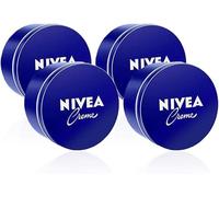 NIVEA Creme - Crema Hidratante Corporal y Facial - Hidratación Intensiva - Crema Universal, Multiusos para Toda la Familia - Piel Suave e Hidratada - Uso Diario - Todo Tipo de Piel - Pack de 4x 250 ml