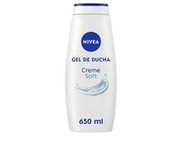 Nivea creme soft gel shower cream 650ml