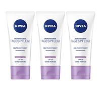 Nivea Cuidado de Día Essentials Humedad Y Sensitivo 50ML 3er Paquete