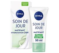 Nivea Cuidado del día 24H Hidratante + Matificante, Piel Mixta, 50ml