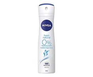Nivea Deo spray fresca natural, ohne aluminio, 150 ml (El empaque puede variar)