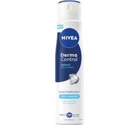 NIVEA Derma Control Defend Antitranspirante para mujer - Protección de 72 horas con ácido hialurónico y provitamina B5, 250 ml