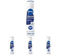 NIVEA Derma Control Restore - Desodorante Antitranspirante para Mujer - 72h de Protección contra el Sudor - Con Ácido Hialurónico y Vitamina E - No Irrita las Axilas - Pieles Sensibles - Spray 250 ml