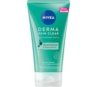NIVEA Derma Skin Clear - Exfoliante antiimpurezas (150 ml), antiespinillas para la cara y el cuerpo, exfoliante facial con ácido salicílico y niacinamida
