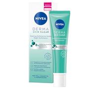 NIVEA Derma Skin Clear Exfoliante contra imperfecciones 40 ml, exfoliante facial para el cuidado de la piel, piel mixta con ácido glicólico, ácido salicílico y niacinamida, exfoliante facial limpiador