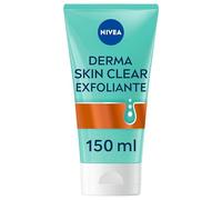 NIVEA Derma Skin Clear - Gel Exfoliante Facial y Corporal - Con Ácido Salicílico, Niacinamida y Sal Marina - Desobstruye los Poros - Reduce los Puntos Negros - Piel Propensa a Imperfecciones - 150 ml