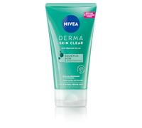 NIVEA Derma Skin Clear - Peeling antimanchas 150 ml - Gel exfoliante clarificante con ácido salicílico, sal marina y niacinamida para el cuidado facial y corporal refinador de poros