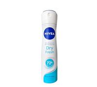 Nivea Desodorante Dry Fresh Spray – fórmula Dual Active antitranspirante 72 h – 6 x 150 ml