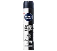 NIVEA Desodorante en spray Men Black & White Invisible (1 x 200 ml), antitranspirante, antiolor, protección 72 h, sin
