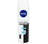 Nivea - Desodorante en spray para mujer (6 unidades, 150 ml), color negro y blanco
