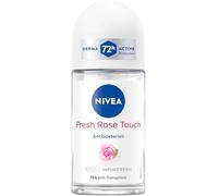 NIVEA Desodorante Fresh Rose Touch Roll-On, antitranspirante con protección 72 h, desodorante con fórmula única INFINIFRESH y aroma a pétalos de rosa (50 ml)