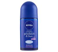 Nivea Desodorante Mujer Protect & Care Roll-on, 50 ml, pack de 3