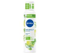 NIVEA Desodorante NATURALLY GOOD EcoAir con atomizador de aloe vera (1 x 125 ml), desodorante para mujer 24H, eficacia, desodorante comprimido natural con 95 % de ingredientes naturales