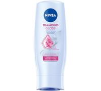 NIVEA Diamond Shine - Acondicionador de equilibrio de pH (200 ml), partículas de brillo de diamante, acondicionador para un cabello sano y naturalmente hermoso