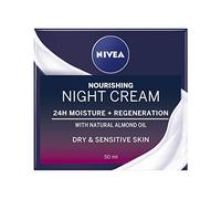 NIVEA Diarios Esenciales Rich Regeneradora Crema de Noche 50 ml - Paquete de 3