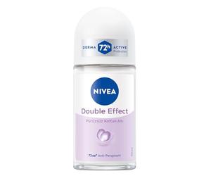 Nivea - Double effect violet senses, desodorante en roll - on, pack de 3 (3 x 50 ml)