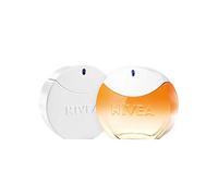 NIVEA Eau de Toilette Fragancias de mujer, 2 x 30 ml, set de perfumes con NIVEA SUN EdT con el aroma original del protector solar de NIVEA y NIVEA EdT con la inconfundible fragancia de NIVEA Creme