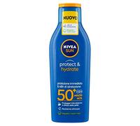NIVEA Fp50+ protect & hydrate 200 ml. - prodotti solari | Crema solar con vitamina C y ácido hialurónico, protección UV, hidratación 48 horas, resistente al agua, absorción rápida