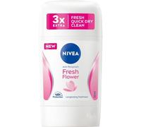 NIVEA Fresh Flower 48 H Antitranspirante en barra para mujeres, 50 ml