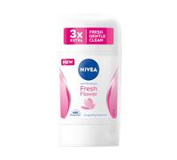 NIVEA Extra Fresh Gentle - Desodorante en barra para mujer, con fórmula floral sin alcohol etílico, paquete de 2, 2 x 50 ml