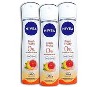 Nivea Fresh Fruity - Desodorante en spray (3 unidades, 150 ml)