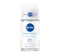 Nivea - Fresh natural, desodorante en roll - on, pack de 3 (3 x 50 ml)