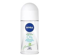 NIVEA Fresh Pure - Desodorante en roll-on, 0% aluminio, 50 ml, 6 unidades