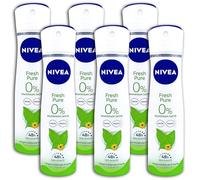 Nivea Fresh Pure - Desodorante en spray (6 unidades, 150 ml)
