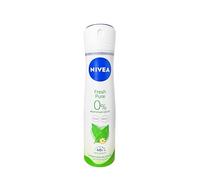 Nivea Fresh Pure - Desodorante en spray para mujer (6 unidades, 0% aluminio, 150 ml)