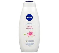 Nivea - Gel de ducha (6 unidades, aceite de rosa y almendra, 750 ml)