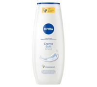 NIVEA Gel de ducha Crema Soft (500 ml), delicado gel de ducha perfumado con espuma aterciopelada, crema de ducha sedosa con valioso aceite de almendras