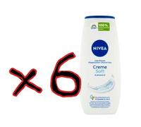 NIVEA Gel de Ducha Creme Soft 6x250 ml [Pack de 6]