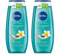 NIVEA Gel de ducha Frangipani y aceite 250 ml (Paquete de 2)