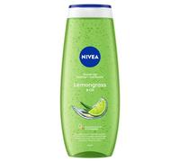 NIVEA Gel de ducha Lemongrass & Oil con pH neutro para la piel con aroma de hierba de limón, ducha mimosa con vitamina C, E y perlas de aceite nutritivas (500 ml)