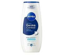 NIVEA - Gel de ducha para pieles sensibles con ácido hialurónico y provitamina B5, Derma Control Defend, 12 unidades