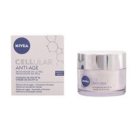 NIVEA Hyaluron Cellular Filler Cuidado de Día FP15 (1 x 50 ml), crema antiarrugas con ácido hialurónico, crema antiedad, crema reafirmante para la renovación celular