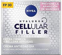 NIVEA Hyaluron Cellular Filler Cuidado de Día FP30 (1 x 50 ml), crema hidratante de día, crema antiarrugas con ácido hialurónico, crema antiedad