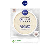 NIVEA HYALURON CELLULAR FILLER CUSHION 3EN1 15G ACIDO HIALURONICO CREMA COLOR