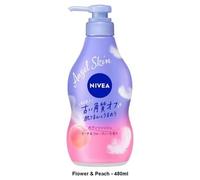 Nivea Japan - Angel Skin Body Wash Flower & Peach - 480ml