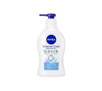 NIVEA Japan - Cream Care Body Wash Double Moisture Retaining Beautiful Pump - 470ml - Skin Relaxing Soap Scent